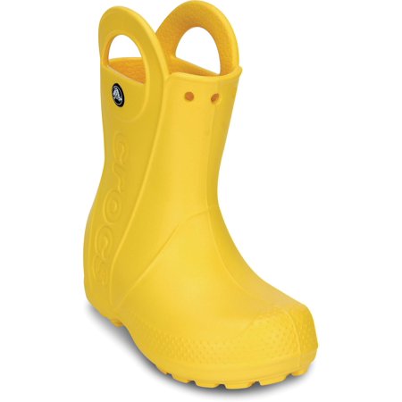 Crocs Unisex Junior Handle It Rain Boots (Ages (Best Artificial Grass Boots)