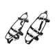thumbnail image 1 of 1 par de crampones para nieve, 24 dientes para caminar sobre hielo, nieve, cubierta duradera para zapatos, crampones M kusrkot Puños para crampones de hielo, 1 of 8