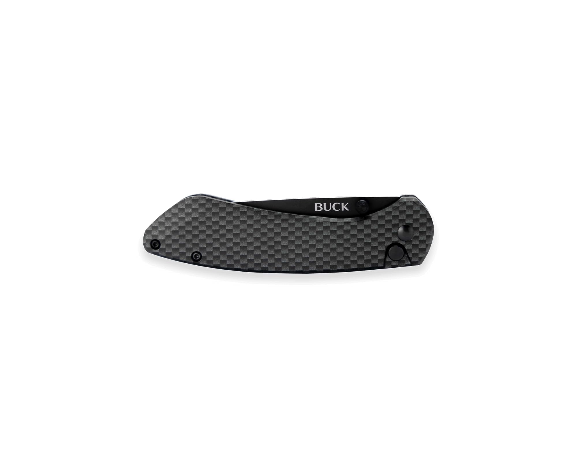 Buck Knives 744 Sovereign Folding EDC Knife, 3.225” Pocket Knife Blade, Carbon Fiber, 4.25 oz