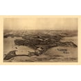 thumbnail image 2 of Poole 32x21 Gold Ornate Wood Framed with Double Matting Museum Art Print Titled - Winthrop Massachusetts - Poole 1894, 2 of 4