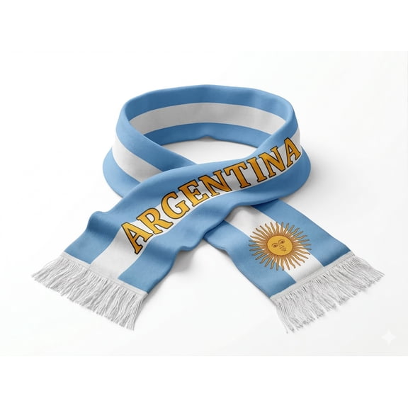 Argentina Patriotic Scarf