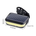 thumbnail image 2 of Bicicleta solar Luz trasera impermeable Road Road Bike Luz trasera 30 lm Bicicleta Trasero trasero Luz de 600 mAh Accesorios de seguridad de conducción, 2 of 9
