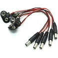 thumbnail image 4 of Treedix 9V Battery Clip Connector 12cm/4.72 Inch 9v Battery Clip Snap Accessories, 4 of 4