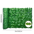 thumbnail image 1 of Artificial Leaf Screening Roll UV Fade Protected  Hedging Wall Landscaping Garden Fence Balcony Screen For Indoor Outdoor Decor, 1 of 8
