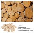 thumbnail image 5 of Uxcell 40Pack Wood Button Plugs, 8mm/0.31" Hardwood Screw Hole Plug Mushroom Wooden Caps Buttons Wood Plug, 5 of 6
