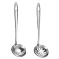 thumbnail image 1 of Colador de Acero Inoxidable, Cuchara Sopera, Accesorios de Cocina, Cuchara para Olla Caliente, Cuchara Sopera de , Colador Pequeño A, 1 of 5