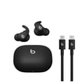 thumbnail image 1 of Auriculares Beats Powerbeats Fit inalámbricos con cancelación de ruido negros, 1 of 8