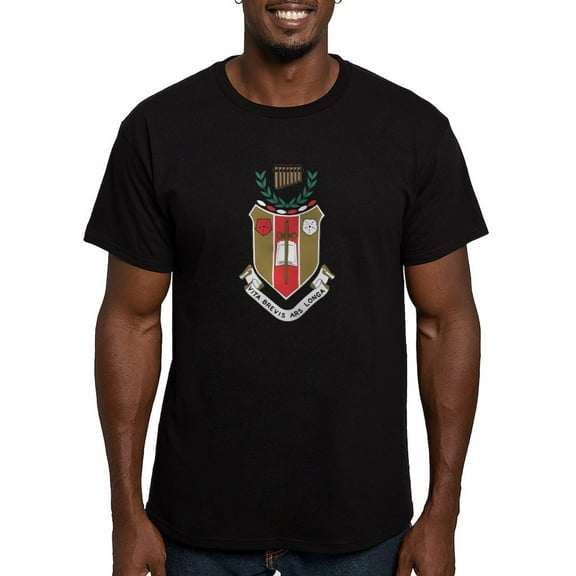 CafePress - Sigma Alpha Iota Colored Crest T Shirt - Men's Fitted T-Shirt