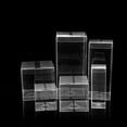 thumbnail image 1 of Koszal 50 Pcs Boîtes d'Emballage Carrées Transparentes pour Biscuits Gâteau de Lune, Étui de Rangement, Contenant, 1 of 7
