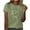 Army Green, variant on Fesfesfes Womens Tshirts Graphic Women's Valentine's Day Printed Short Sleeved Round Neck T-shirt Tops Shirts for Women XL(US:10)