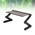thumbnail image 1 of FELTECHELECTR Support Portable pour Ordinateur Portable en Alliage d'Aluminium pour Lit 1Pcs Rentrée Scolaire, 1 of 8