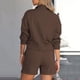 thumbnail image 3 of Puntoco Traje De Moda Para Mujer Manga Larga Color Cuello Redondo Sudadera Liquidación Puntoco Puntoco-2405, 3 of 7