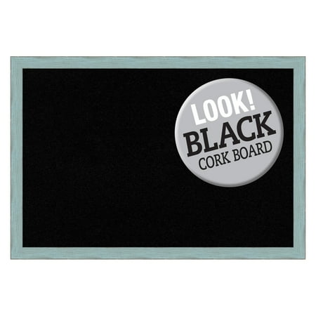 - Amanti Art Sky Blue Rustic Framed Cork Board