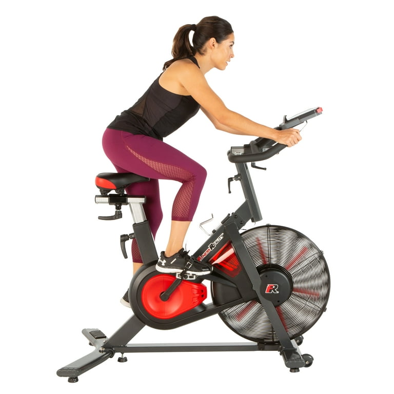 FITNESS REALITY X-Class 9000 Bluetooth Air Resistance HIIT Exercise Fan  Bike with Free App 