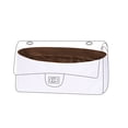 thumbnail image 4 of Organizador de bolsos liviano DGAZ para bolso Chanel 2.55, interior de bolso de seda y papel Dupont para bolsos de lujo, 4 of 5