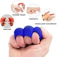 thumbnail image 5 of Finger Sleeves 10 Pieces, Splint Brace for Finger Support, Relieve Pain for Arthritis,Triggger Finger, Compression Aid for Sports, Blue, 5 of 6
