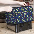 thumbnail image 7 of Pofeuu Lemons And Chili Print Toaster Cover 4 Slice, Bread Dust Cover & Fingerprint Protection, Kitchen Small Appliance Covers(Toaster Cover), 7 of 7