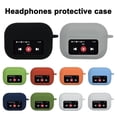 thumbnail image 2 of Funda de silicona para auriculares Bluetooth AirPods, a prueba de golpes, con carga inalámbrica y pantalla protectora, 2 of 8