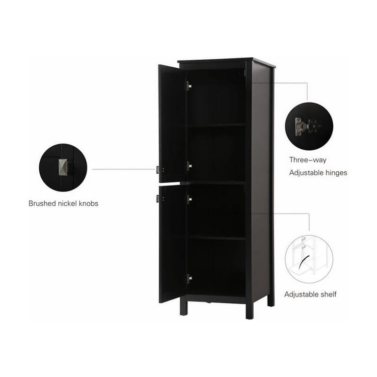 Elegant Kitchen and Bath 20 Inch Wide Bathroom Linen Storage