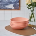 thumbnail image 5 of Stone + Lain Delilah Porcelain Collection Dish Set, 6 Bowls (8-Inch) Service for 6, Peach, 5 of 5
