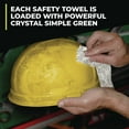 thumbnail image 6 of Simple Green, SMP13351CT, Multi-Purpose Cleaning Safety Towels, 6 / Carton, Green, 6 of 8