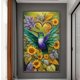 thumbnail image 2 of Kit Punto Cruz Con Pájaro Y Girasol Hilo Algodón Bordado 11CT 35x60cm, 2 of 9