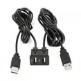 thumbnail image 2 of Extension Dash Panel Mount Cable,1.5m Dashboard Cable Adapter Dashboard Panel Extension Cable Dashboard Cable Adapter Extended Durability, 2 of 14
