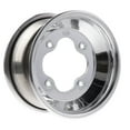 thumbnail image 1 of 4/110 ITP .190 A-6 Grand Prix Wheel 9X8 3.0 + 5.0 Polished for Kymco Mongoose 300 2010-2014, 1 of 1