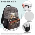 thumbnail image 7 of Yuyamidu Train Backpack for Kids 5-7 Boys American Flag Backpacks for School Bag 3rd Grade Bookbags Middle/Primary School Bookbag, 7 of 7