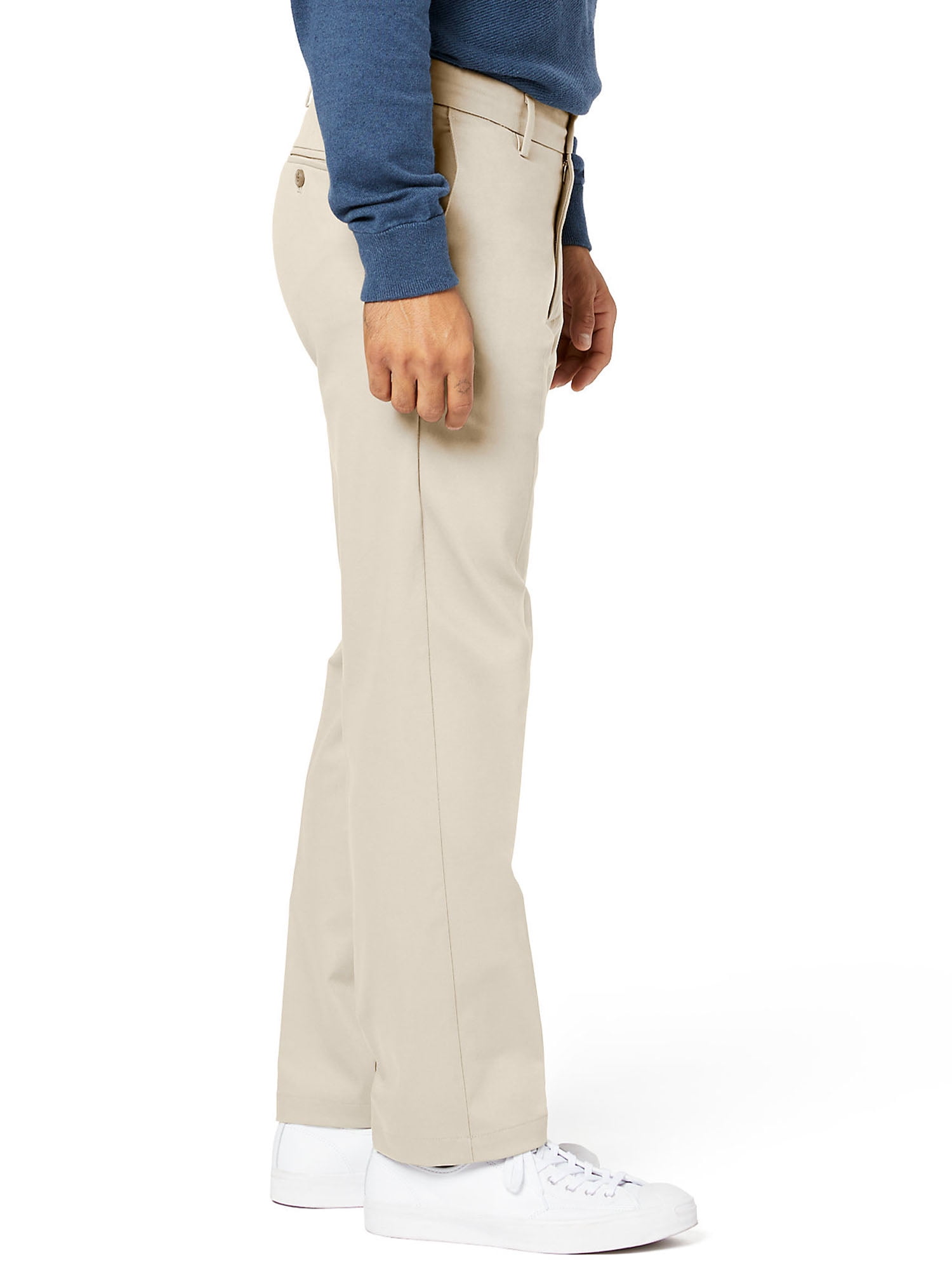 Dockers Men's Signature Straight Fit Creased Khaki