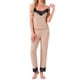 thumbnail image 2 of INSPIRAR CHIC Conjunto de Ropa de Casa para Mujeres, Top de Encaje sin Mangas con Tirantes, Pantalones Suaves con Bolsillos, Cárdigan, Conjunto de Pijamas de 3 Piezas XL Beige, 2 of 6
