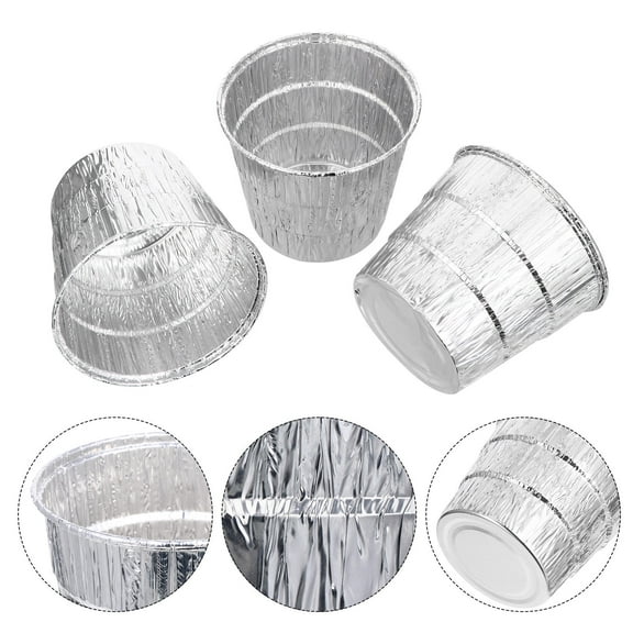PBPBOX Barbecue Grease Lining Silver Galvanized Foil 12pcs