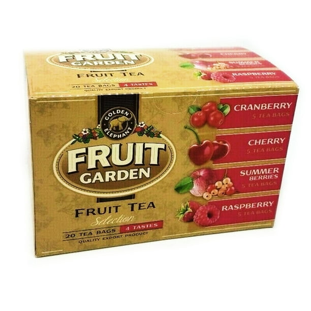 Fruit Garden Fruit Tea Selection 4 Tastes 20 teabags