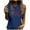 DT-Navy, variant on DailyTrove Women's Grunge American Flag Tank Top - Polyester Patriotic & Edgy Wear, Cool for Street Style