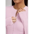 thumbnail image 6 of PISONIC Women Tennis Dress Long Sleeve Athletic Outfit with Built in Shorts Mini Golf Workout Dress with Pockets, 6 of 8
