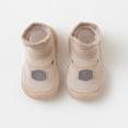 thumbnail image 2 of kamemir Wide Toddler Shoes Baby Sneakers Baby Boys Girls Sneakers Anti-Slip Rubber Sole Shoes(Khaki,6), 2 of 4