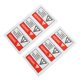thumbnail image 5 of Raindrops 6Ud Stickers De Precaución Por Descargas Eléctricas Con Adhesión Fuerte Para Uso En Equipos, 5 of 8