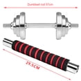 thumbnail image 4 of Weight Set Dumbell Bars - Adjustable Dumbbell Weights Bar Set Arm Muscle Strength Training Dumbbells Fitness Dumbbell with Connecting Rod for Men Women Gym Work Out Home Training Fitness Tool, 4 of 8