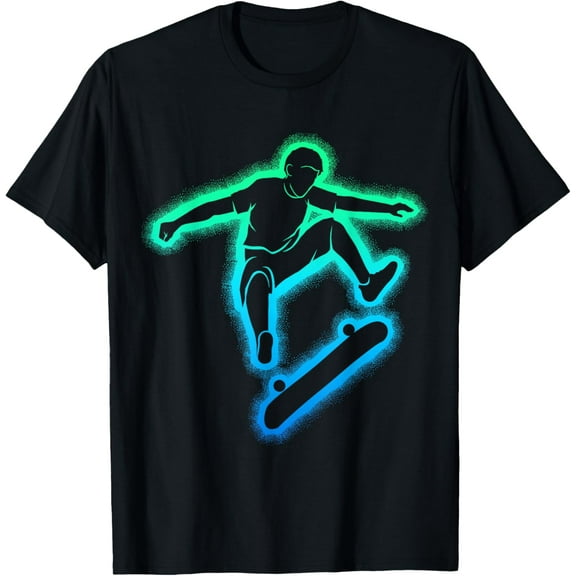 Skateboard Skater Skateboarding Skateboarder Kids Boys Men T-Shirt