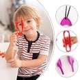 thumbnail image 2 of 1 Pcs Plastic Colorful Easy Grip Rainbow Tweezers, Easy Grasp Tools Accessories, 2 of 7