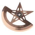thumbnail image 4 of Rotor de movimiento de reloj con peso oscilante de estrella de cinco puntas para relojes mecánicos Rosa, 4 of 9