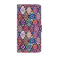 thumbnail image 2 of Leather For Samsung Galaxy A57 5G Wallet Case Crystal Material Painted Pattern, Wallet For Women Men Card Holder Magnetic Clasp Kickstand Folio Case,Color-7,For Galaxy A57 5G, 2 of 7