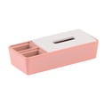 thumbnail image 4 of Caja de pañuelos en miniatura para casa de muñecas, decoración moderna de metal rectangular para baño, sala de estar, modelo de soporte de pañuelos Rosa, 4 of 8