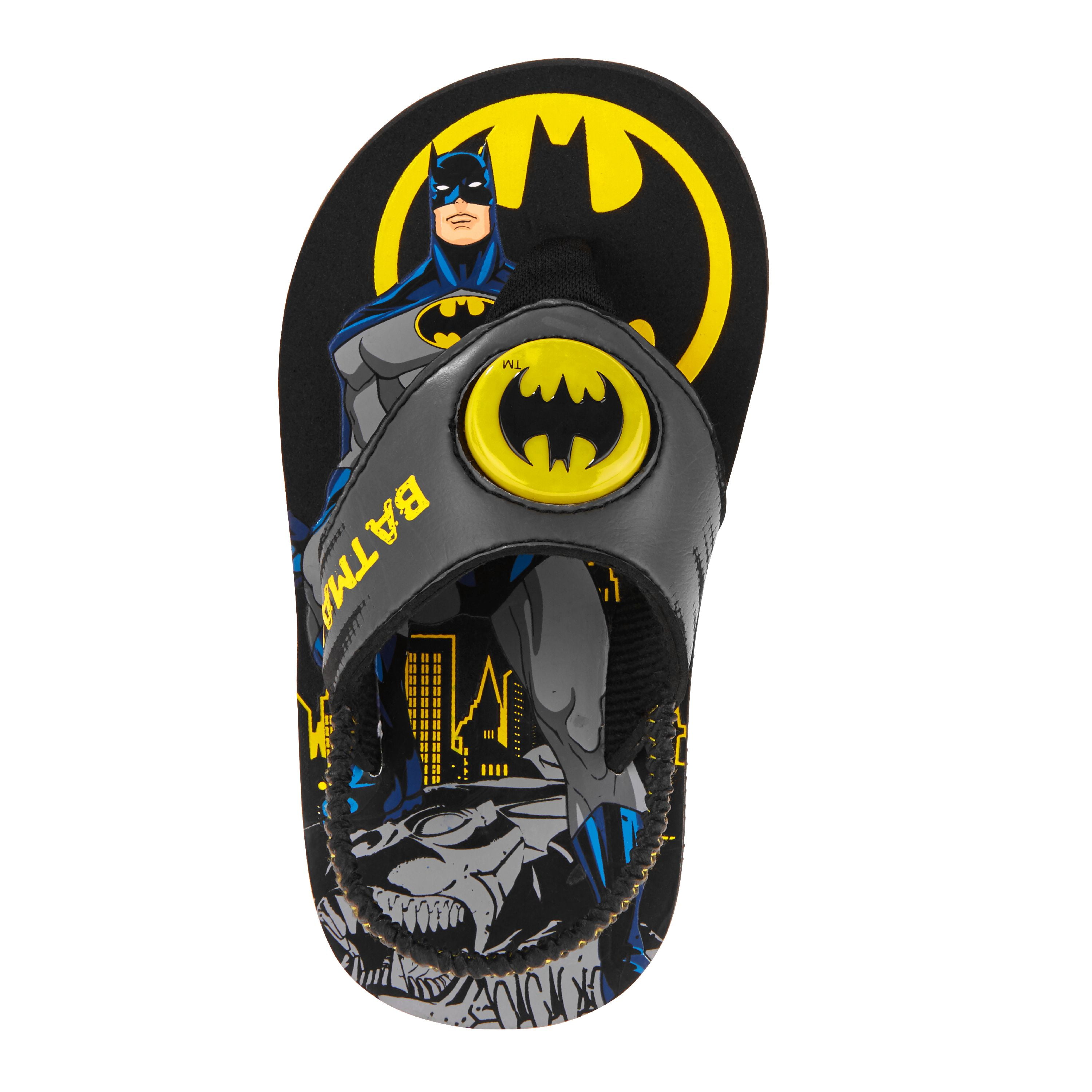 batman flip flops