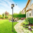 thumbnail image 7 of IHOMEPARK Heavy Duty Bird House Pole Kit Stand, 60 Adjustable  Outdoor Mount Kit  for Weather Station Birdfeeder,Bluebird House, 7 of 7