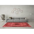 thumbnail image 3 of Ahgly Company Indoor Rectangle Oriental Red Industrial Area Rugs, 6' x 9', 3 of 4