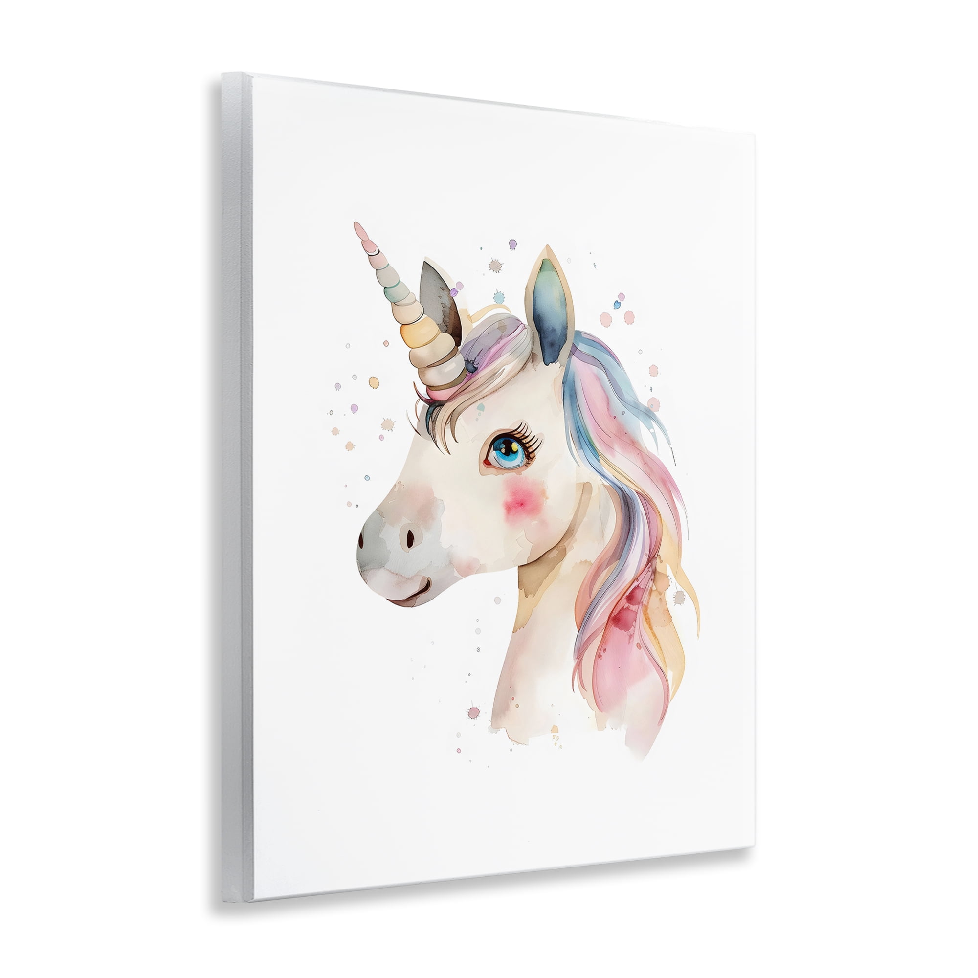 Stupell Industries Dreamy Pastel Unicorn Wall Plaque Art, design by LSR Design Studio
