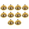 thumbnail image 1 of Flag Stands Gold Plated Flag Holders Mini Flag Bases For Desktop Living Room Office Conference Roomgold10pcs, 1 of 2