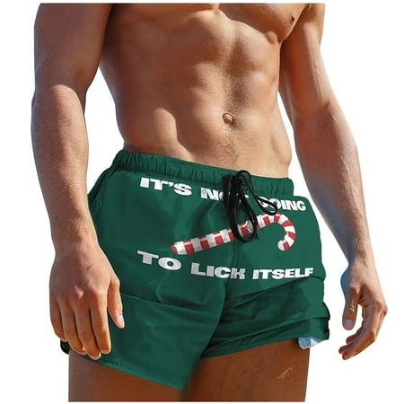

Men Drawstring Special Cock Print Beer Festival Beach Casual Trouser Shorts Pant Shorts scrub pants for women