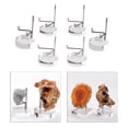 thumbnail image 1 of Soporte de exhibición de acrílico de 6 piezas para fósiles, minerales, especímenes , piezas de , piedras de marinas CUTICAT soportes de exhibición, 1 of 8